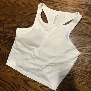 Ebb to Street Cropped Racerback Tank Top